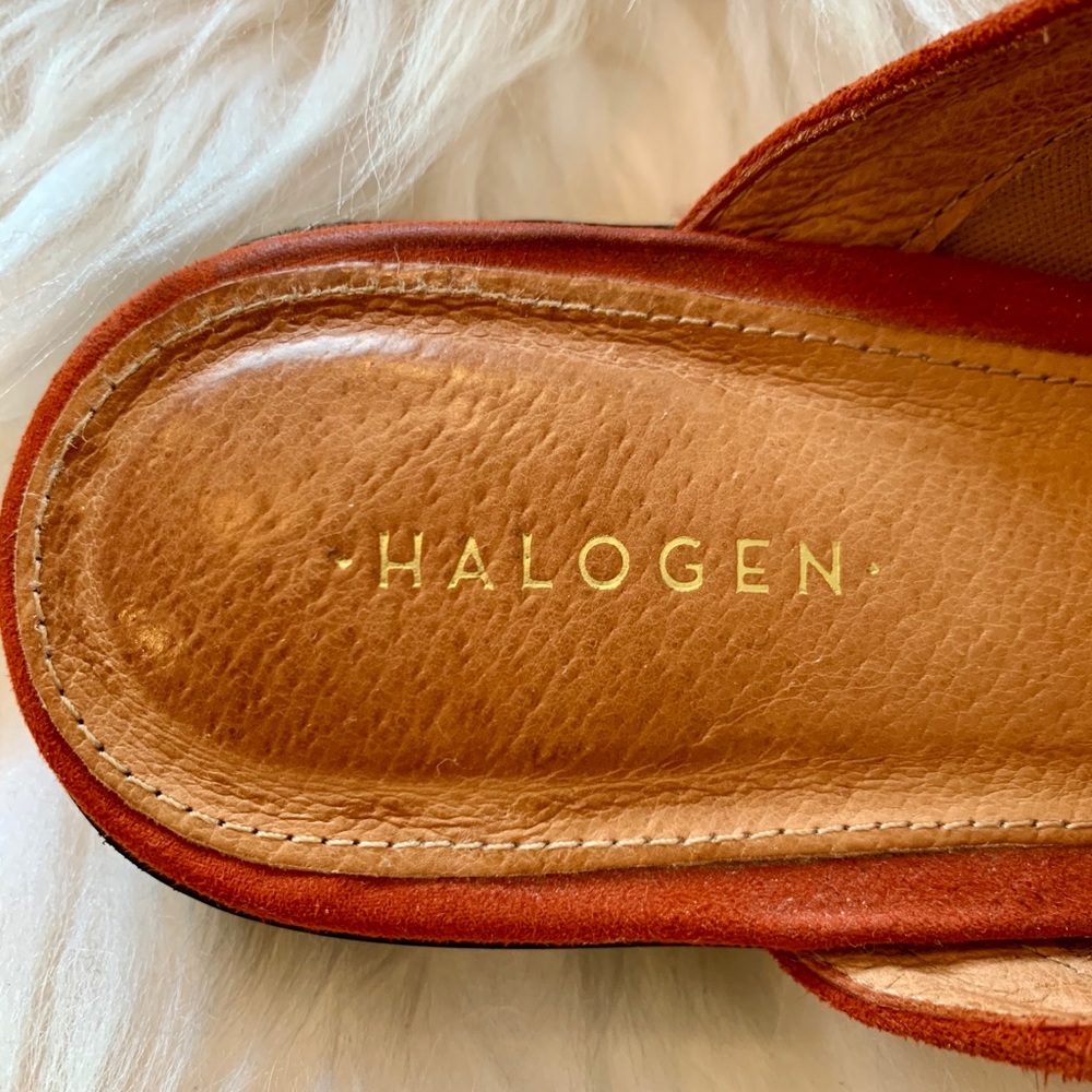 Halogen mule loafer in RUST - Picture 3 of 5